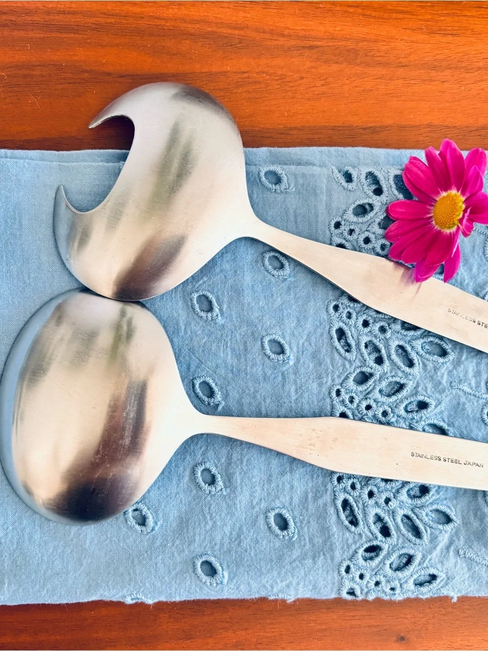 Stainless Steel Serving Platter and Utensil Set - MCM Japan